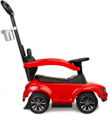 Машинка для катання Caretero (Toyz) VW T-Roc Red з батьківською ручкою